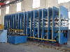 Platen press line